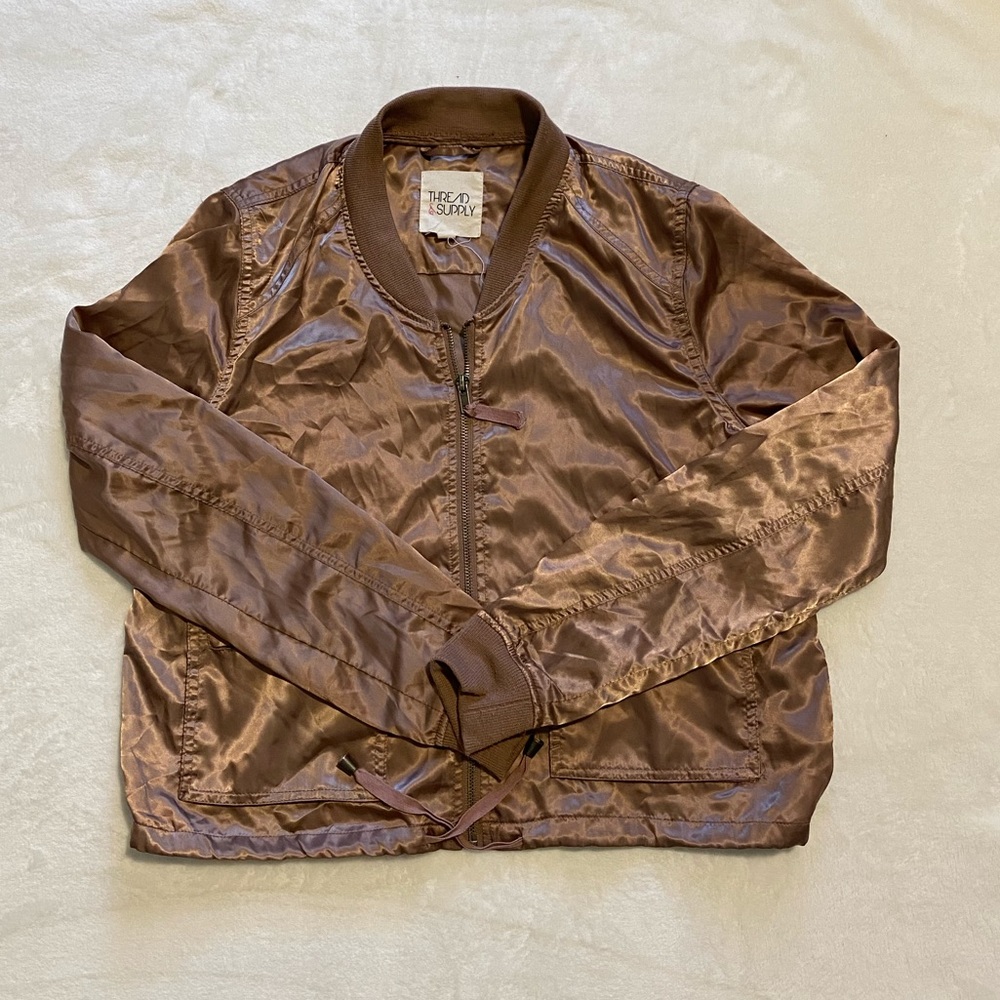 Metallic Pink Jacket